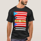 Somos Uno - Bandera de Puerto Rico T-shirt (Voorkant)