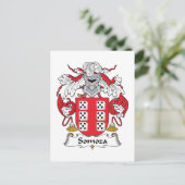 Somoza Family Crest Briefkaart (Staand voorkant)