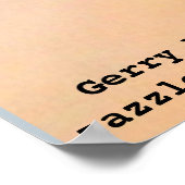 "SOMS ALLES WAT JE KUNT DOEN IS LAAT POSTER (Hoek)