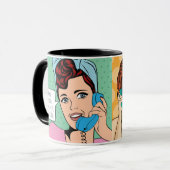 Soms als ik nies, sluiten mijn ogen - nieuwe moede mok (Voorkant links)