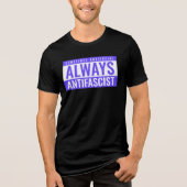 Soms antisociaal altijd antifascistisch Shirt (Voorkant)