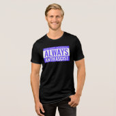 Soms antisociaal altijd antifascistisch Shirt (Voorkant volledig)