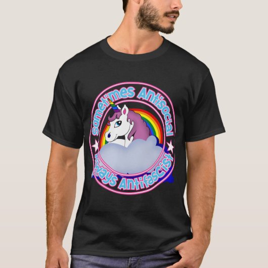 Soms antisociale vriendinnen t-shirt (Voorkant)