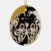 Soms Artistieke Optometriemexamenlenzen Keramisch Ornament (Rechts)