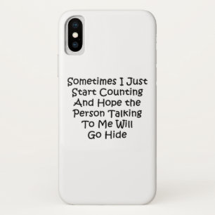 Soms begin ik gewoon tellen Case-Mate iPhone case
