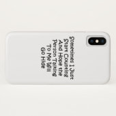 Soms Begin Ik Te Tellen Case-Mate iPhone Case (Achterkant (horizontaal))