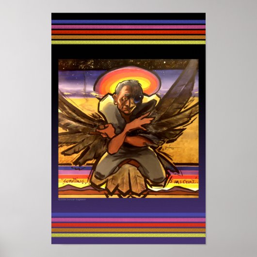 Soms ben ik een Crow Poster (Voorkant)