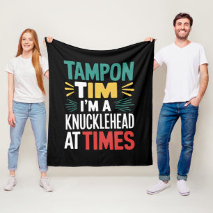 Soms ben ik een domkop Tim Walz debat 2024 Fleece Deken