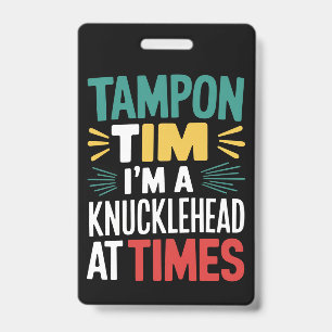 Soms Ben Ik Een Ezel Tim Walz Debat 2024 Badge