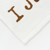 Soms ben ik gewoon een furzende kikker grappig onb fleece deken (Hoek)