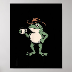 Soms ben ik gewoon een scheet latende kikker meme poster