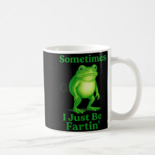 Soms ben ik gewoon een scheetlatende kikker Funny  Koffiemok