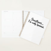 Soms...ben ik slechts menselijk planner (Display)