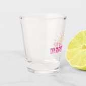 SOMS BUITEN - SCHOONGLAS MET LOGO KEUREN SHOT GLAS (Links)