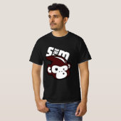 Soms de Duistere T-shirt van de Mannen van de aap (Voorkant volledig)