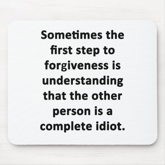 Soms de Eerste Stap Muismat (Voorkant)