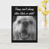 SOMS DINGEN ZIJN BLAUW! GOED KRIJGEN KAART (Gele Bloem)