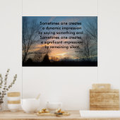 SOMS ÉÉN CREËER DALAI LAMA POSTER (Keuken)