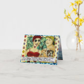 Soms fantaseer ik over een wereld waar kaart (Gele Bloem)