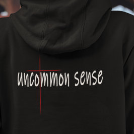 Soms gevoel van het kruis hoodie