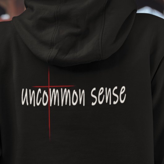Soms gevoel van het kruis hoodie