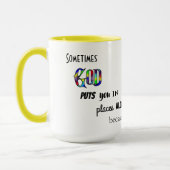 Soms God - 15 oz. Ringer combo mok (Links)