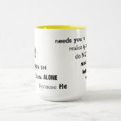 Soms God - 15 oz. Ringer combo mok (Midden)