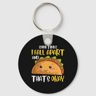 Soms Herfst ik uit elkaar leuk Taco Depressie Awar Sleutelhanger