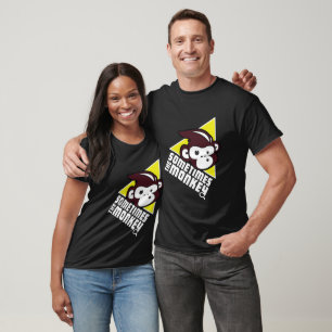 Soms het zwarte T-shirt van de aap