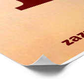 SOMS HOEF JE ALLEEN MAAR TE BIDDEN POSTER (Hoek)