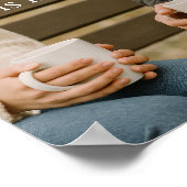 Soms is dat het krachtigste wat je kunt doen poster (Hoek)