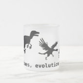 Soms is evolutie klote matglas koffiemok (Center)