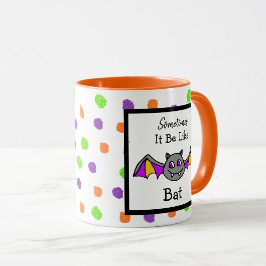 Soms is het als een vleugje, grappige haalleen cit mok (Voorkant rechts)