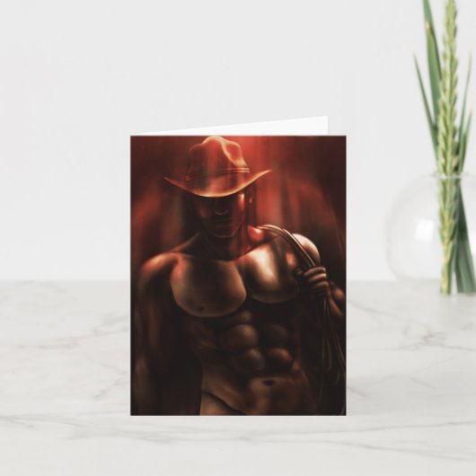 Soms is het de hel - Cowboy Bedankkaart (Voorkant)