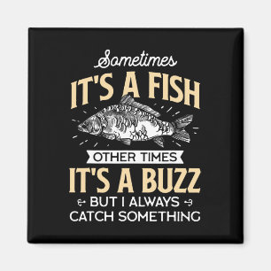 Soms Is Het Een Vis - Grappige Visserij En Angler Magneet