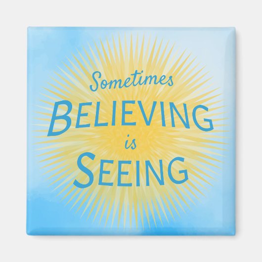 Soms is het Gelieven het Bericht van de Waarheid z Magneet (Voorkant)