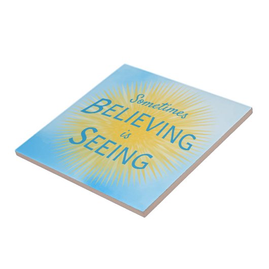 Soms is het Gelieven het Bericht van de Waarheid z Tegeltje (Zijkant)