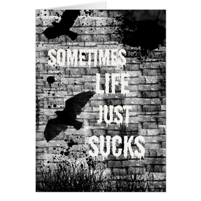 Soms is het leven gewoon klote (Voorkant)