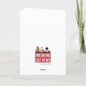 Soms is het maar een van die weken... jaren... feestdagen kaart (Achterkant)