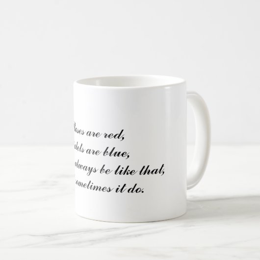 Soms is het zo koffiemok (Voorkant rechts)