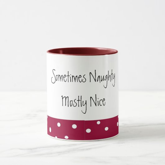 Soms is Naughty Moederlijk Nice Mok (Midden)