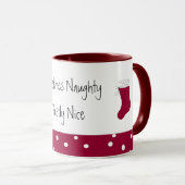 Soms is Naughty Moederlijk Nice Mok (Voorkant rechts)