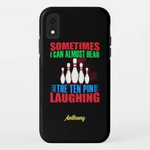 Soms kan ik de tien pin bijna horen lachen Case-Mate iPhone case