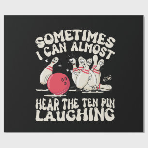 Soms kan ik de tienpin bijna horen lachen cadeaupapier