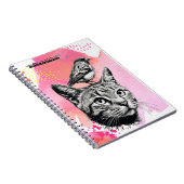 Soms... - Kat + Vogel | Notitieboek Journal (Rechterzijde)