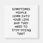 Soms komen mensen in je leven magneet (Voorkant)