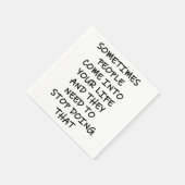 Soms komen mensen in je leven servet (Hoek)