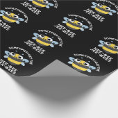 Soms krijg ik de Heebee Jeebees Pun Dark BG Cadeaupapier (Hoek)