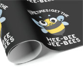 Soms krijg ik de Heebee Jeebees Pun Dark BG Cadeaupapier (Rol Hoek)