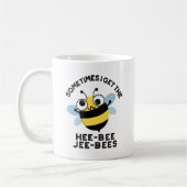 Soms krijg ik de Heebee Jeebes Bee Puns Koffiemok (Links)
